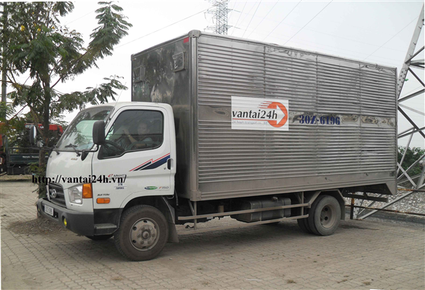Cho thuê xe tải 3,5 tấn( thùng bạt, thùng kín) - Vận Tải 24 Giờ - Công Ty TNHH TM Và DV Vận Tải 24 Giờ